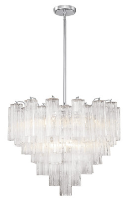 Addis 12 Light Chandelier (ADD-312-CH-CL) Addis 12 Light Chandelier (ADD-312-CH-CL)