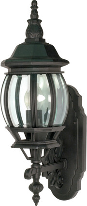 Nuvo Lighting - 60-3469 - One Light Wall Lantern - Central Park - Textured Black