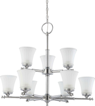 Nuvo Lighting - 60-4269 - Nine Light Chandelier - Teller - Polished Chrome