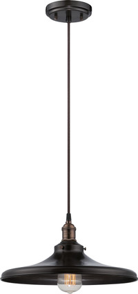 Nuvo Lighting - 60-5506 - One Light Pendant - Vintage - Rustic Bronze