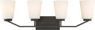 Nuvo Lighting - 60-6344 - Four Light Vanity - Nome - Mahogany Bronze