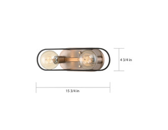 Chassis Two Light Vanity (60-6652)
