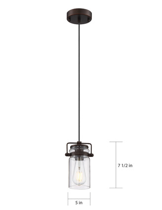 Antebellum One Light Mini Pendant (60-6731)