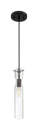 Nuvo Lighting - 60-6876 - One Light Mini Pendant - Spyglass - Black Nuvo Lighting - 60-6876 - One Light Mini Pendant - Spyglass - Black