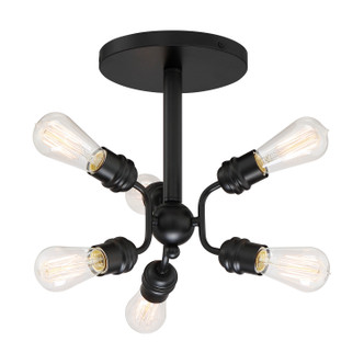 Faraday Six Light Semi Flush Mount (60-6916)