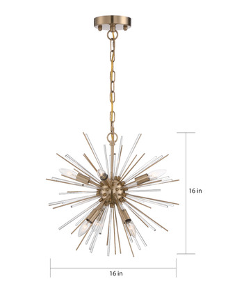 Cirrus Six Light Chandelier (60-6992) Cirrus Six Light Chandelier (60-6992)