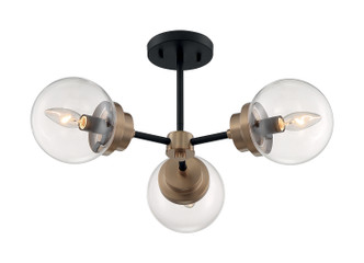 Axis Three Light Semi Flush Mount (60-7123)