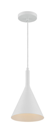 Nuvo Lighting - 60-7137 - One Light Pendant - Lightcap - Matte White Nuvo Lighting - 60-7137 - One Light Pendant - Lightcap - Matte White