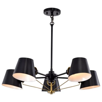 Baxter Five Light Chandelier (60-7385)