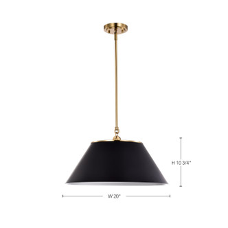 Dover Three Light Pendant (60-7414)
