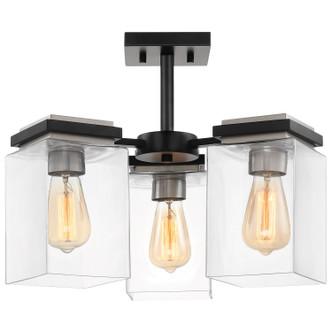 Crossroads Three Light Semi Flush Mount (60-7658)