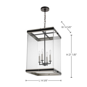 Crossroads Four Light Foyer Pendant (60-7659)