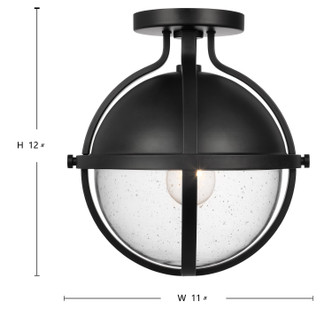 Lincoln One Light Semi Flush Mount (60-7673)