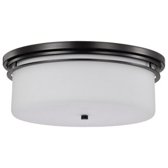 Nuvo Lighting - 60-8034 - Two Light Flush Mount - Warren - Gun Metal Nuvo Lighting - 60-8034 - Two Light Flush Mount - Warren - Gun Metal