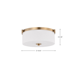 Liam Three Light Flush Mount (60-8207) Liam Three Light Flush Mount (60-8207)