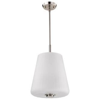 Nuvo Lighting - 60-8228 - Three Light Pendant - Lune - Brushed Nickel