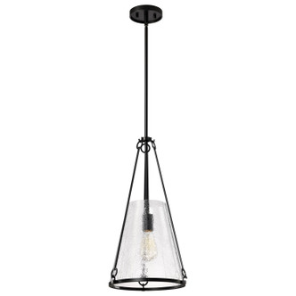 Nuvo Lighting - 60-8256 - One Light Pendant - Valentine - Black