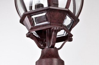 Central Park Three Light Post Lantern (60-898)