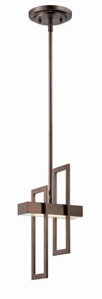 Nuvo Lighting - 62-126 - LED Pendant - Frame - Hazel Bronze