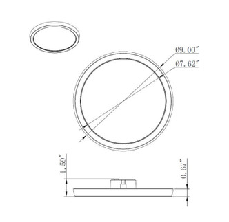 LED Flush Mount (62-1723)