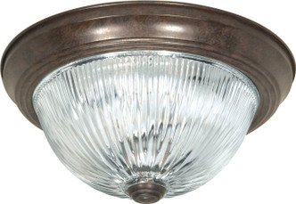 Nuvo Lighting - SF76-608 - Three Light Flush Mount - Old Bronze