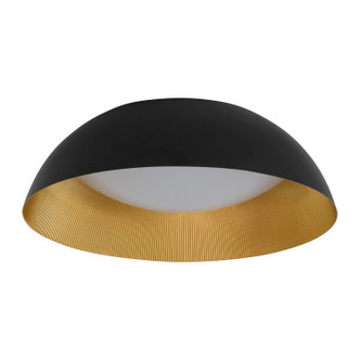 Oxygen - 3-206-1550 - LED Ceiling Mount - Lucci - Black / Industrial Brass