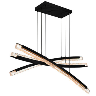 CWI Lighting - 1710P50-3-101 - LED Chandelier - Saber - Black CWI Lighting - 1710P50-3-101 - LED Chandelier - Saber - Black