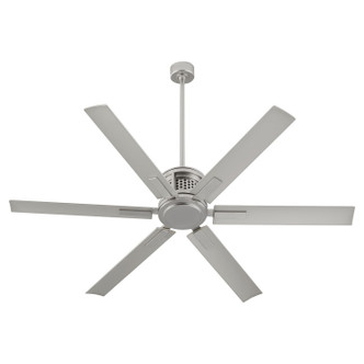 Quorum - 10656-65 - 65 Patio Fan - Zeus - Satin Nickel