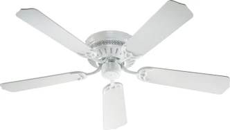 Quorum - 11525-6 - 52 Ceiling Fan - Custom Hugger - White
