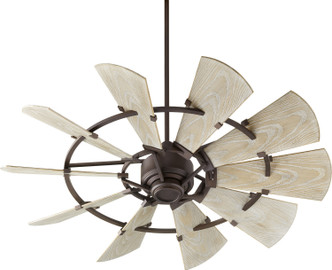 Quorum - 195210-86 - 52Patio Fan - Windmill - Oiled Bronze