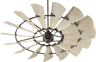 Quorum - 197215-86 - 72 Patio Fan - Windmill - Oiled Bronze