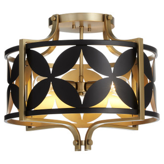 Mariposa Three Light Semi Flush Mount (283-18-5980) Mariposa Three Light Semi Flush Mount (283-18-5980)