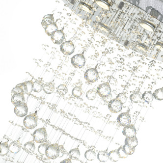 Double Spiral Six Light Flush Mount (6606C20C)