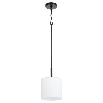 Quorum - 3307-59 - One Light Pendant - Rutherford - Matte Black Quorum - 3307-59 - One Light Pendant - Rutherford - Matte Black