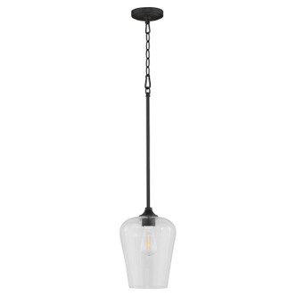 Quorum - 3313-59 - One Light Pendant - Raymond - Matte Black