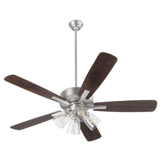 Quorum - 4525-24165 - 52 Ceiling Fan - Ovation - Satin Nickel