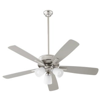 Quorum - 4525-365 - 52Ceiling Fan - Ovation - Satin Nickel Quorum - 4525-365 - 52Ceiling Fan - Ovation - Satin Nickel