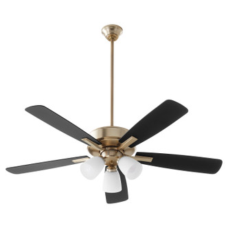 Quorum - 4525-380 - 52Ceiling Fan - Ovation - Aged Brass Quorum - 4525-380 - 52Ceiling Fan - Ovation - Aged Brass