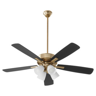 Quorum - 4525-480 - 52Ceiling Fan - Ovation - Aged Brass