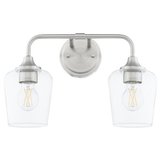 Quorum - 5313-2-65 - Two Light Vanity - Raymond - Satin Nickel Quorum - 5313-2-65 - Two Light Vanity - Raymond - Satin Nickel