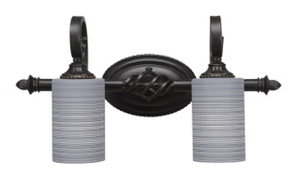 Toltec Lighting - 162-DG-4062 - Two Light Bath Bar - Eleganté - Dark Granite
