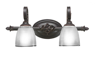 Toltec Lighting - 162-DG-500 - Two Light Bath Bar - Eleganté - Dark Granite