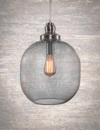 Toltec Lighting - 1806-BN-AT9S - One Light Pendant - Plexus - Brushed Nickel