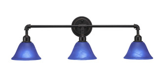 Toltec Lighting - 183-DG-4155 - Three Light Bath Bar - Vintage - Dark Granite