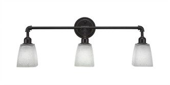Toltec Lighting - 183-DG-460 - Three Light Bath Bar - Vintage - Dark Granite