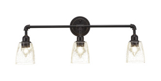 Toltec Lighting - 183-DG-461 - Three Light Bath Bar - Vintage - Dark Granite