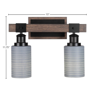 Tacoma Two Light Bath Bar (1842-MBDW-4062)