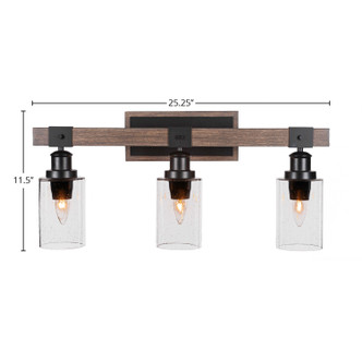 Tacoma Three Light Bath Bar (1843-MBDW-300)