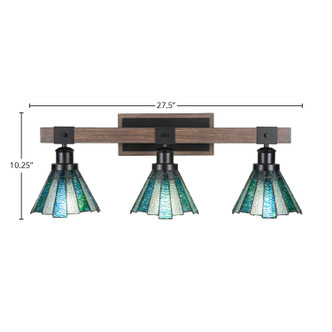 Tacoma Three Light Bathroom Lighting (1843-MBDW-9325) Tacoma Three Light Bathroom Lighting (1843-MBDW-9325)