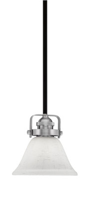 Toltec Lighting - 1941-MBBN-311 - One Light Mini Pendant - Easton - Matte Black & Brushed Nickel
